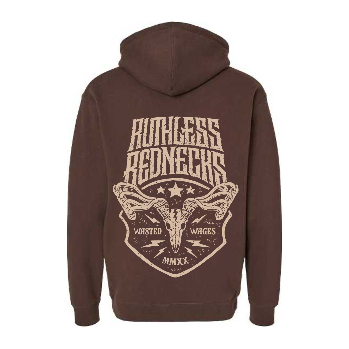 Roadkill - Supercharged 12oz Hoodie Brown