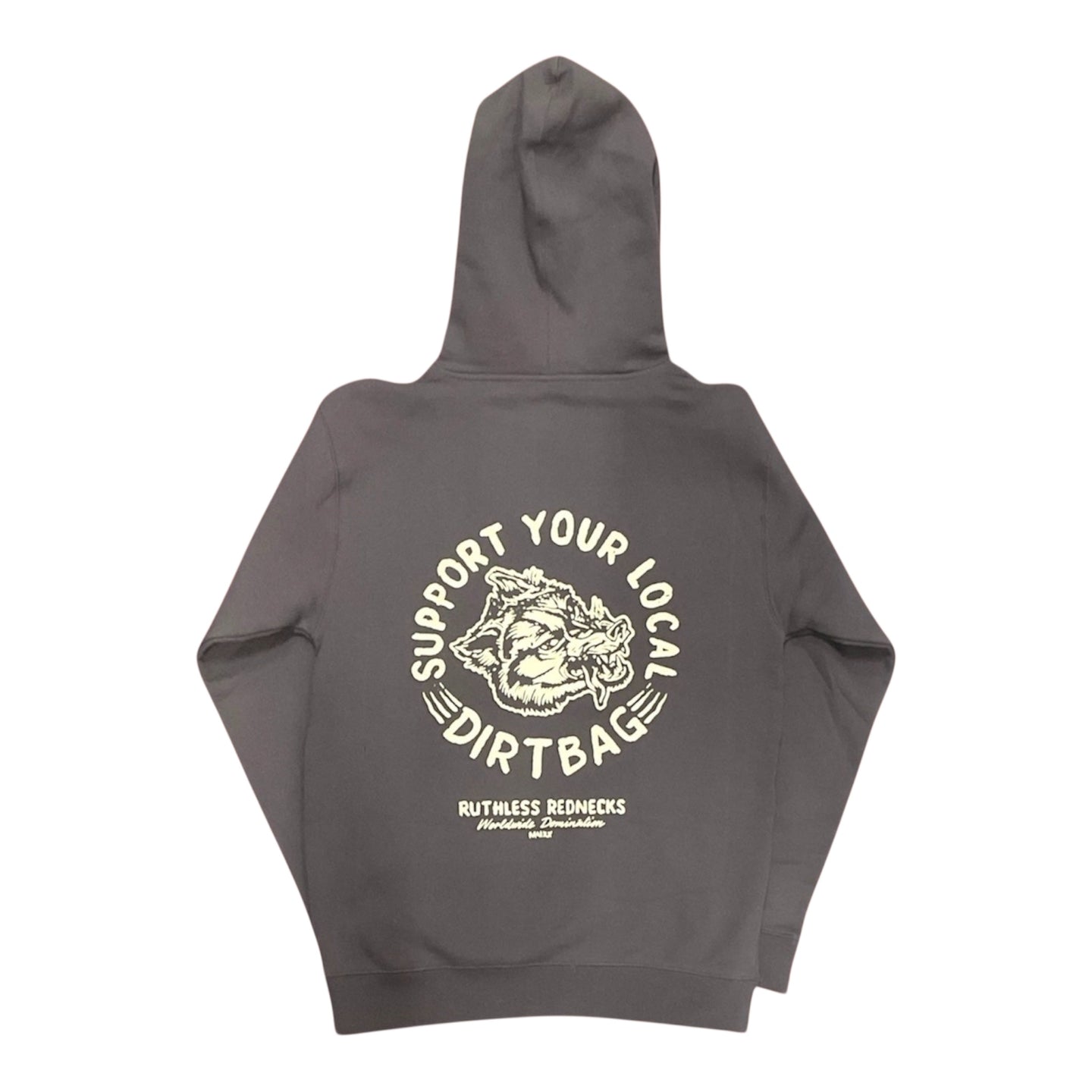 Scoundrel - Heavyweight 10oz Hoodie Charcoal