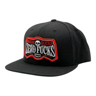 Making Bucks Zero Fucks Creeper Flatbrim Black Hat
