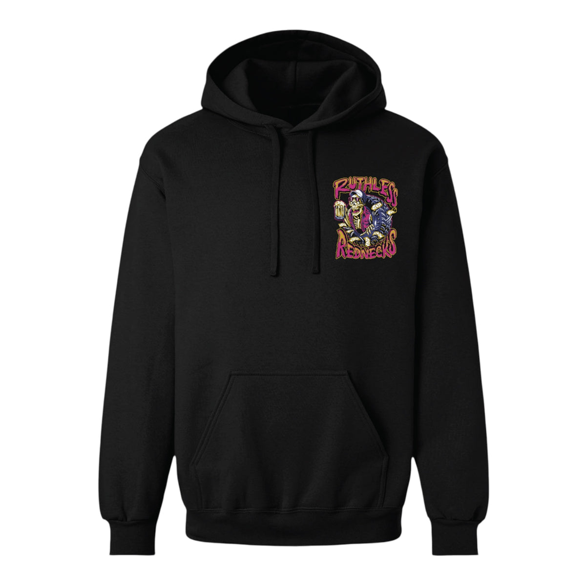 Fully Loaded - Supercharged 12oz Hoodie Black