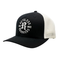 Icon Curved Brim Black-White Hat