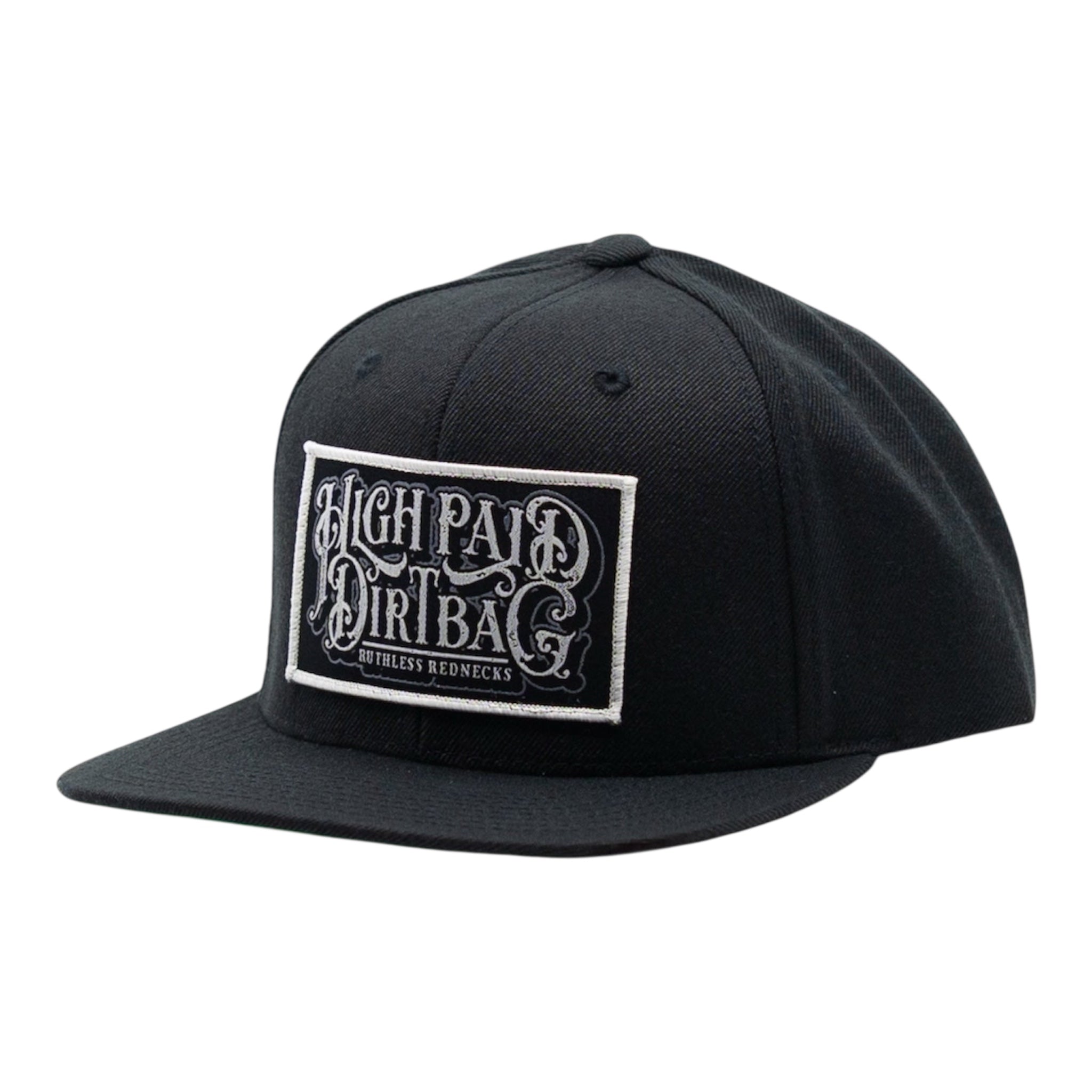 Gunsmoke Flatbrim Black Hat