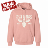 Raw Talent V2 - Supercharged 12oz Hoodie Pink