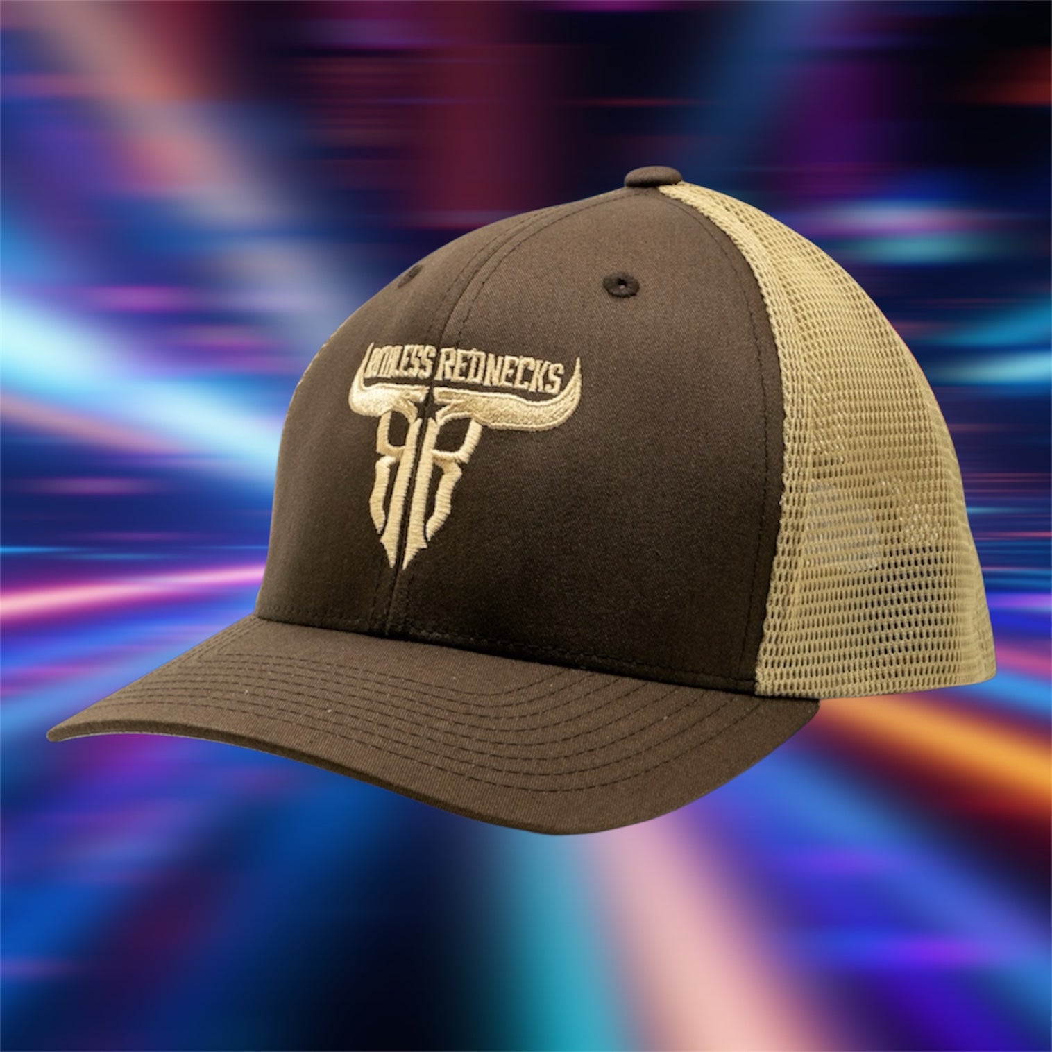 Raw Talent Curved Brim Brown Hat