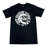 Hair Straight Back Short Sleeve Shirt Black - SALE