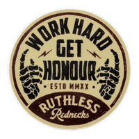 Work Hard Sticker