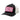 Brake Check Curved Brim Hat Black-White-Pink