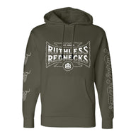 Reckless - Supercharged 12oz Hoodie Army