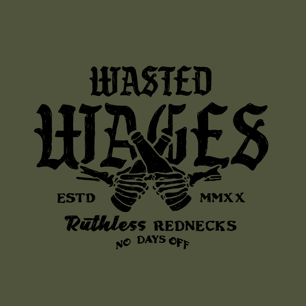 Cheers! - Heavyweight 10oz Hoodie Army Green - SALE