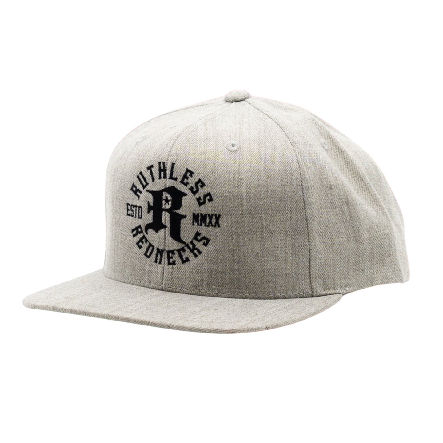 Icon Flatbrim Heather Grey-Black Hat