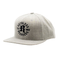 Icon Flatbrim Heather Grey-Black Hat