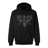 Raw Talent V2 - Supercharged 12oz Hoodie Black