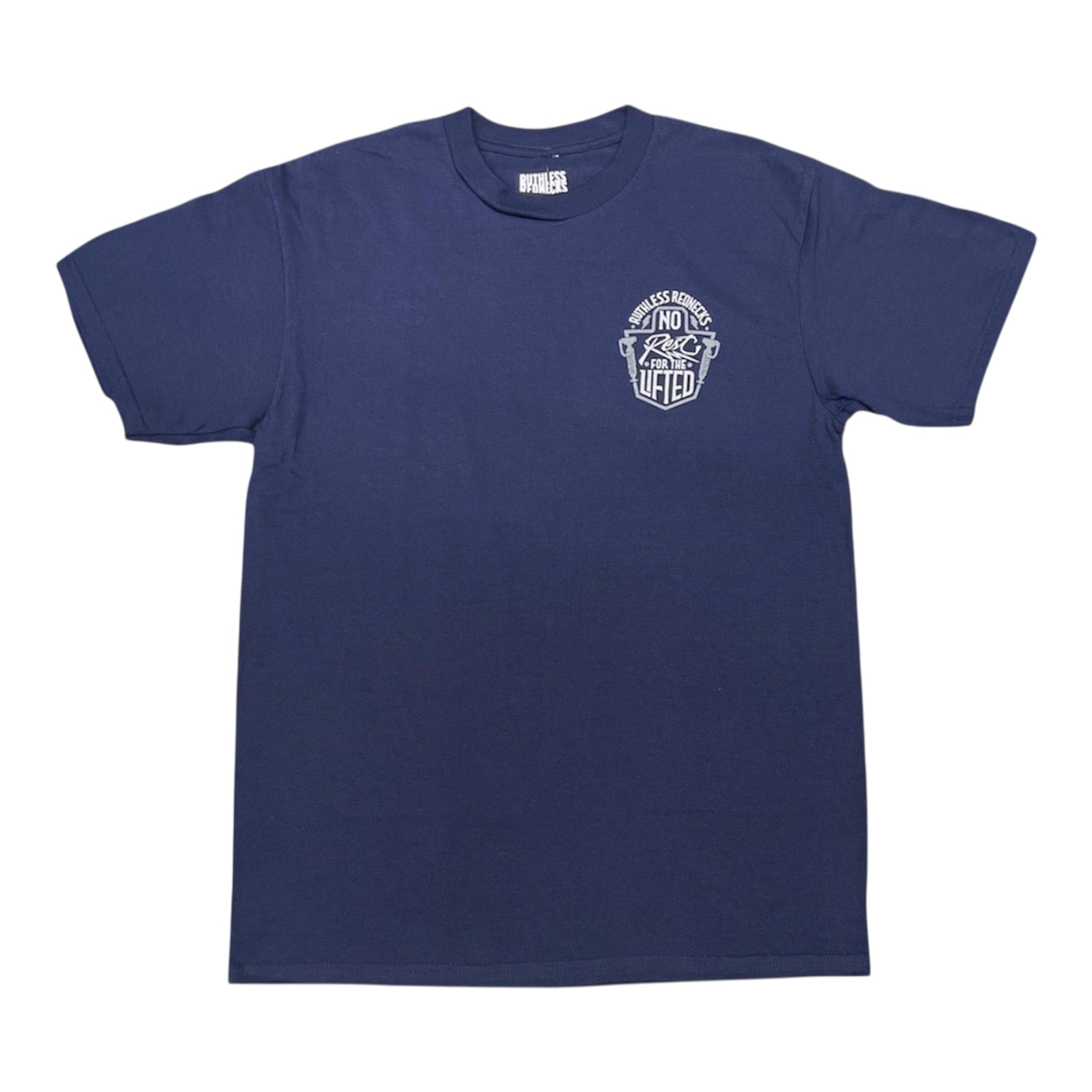 No Rest Short Sleeve Shirt Navy - SALE