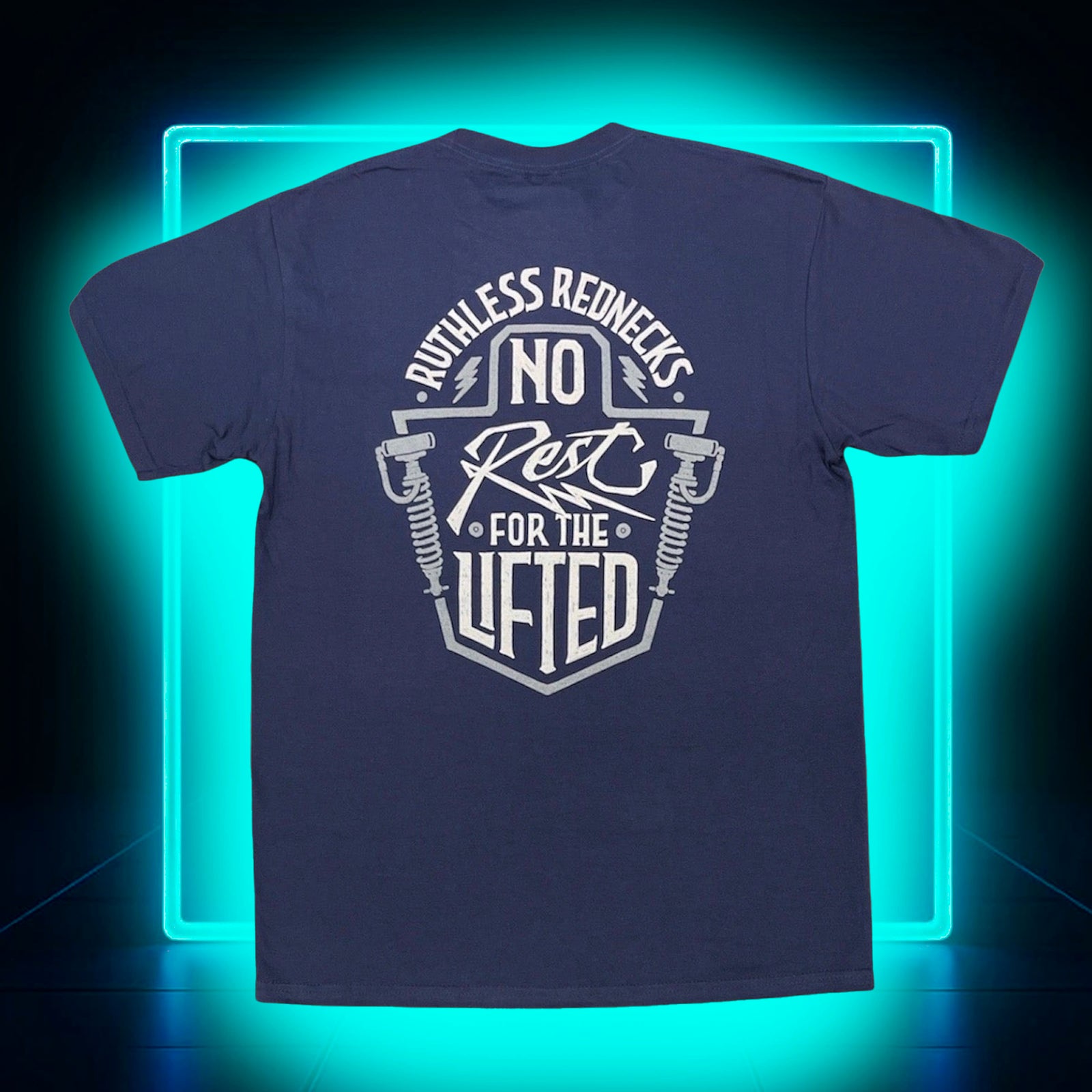 No Rest Short Sleeve Shirt Navy - SALE