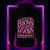 MBZF Whiskey Heavyweight 10 oz Hoodie Black-Pink
