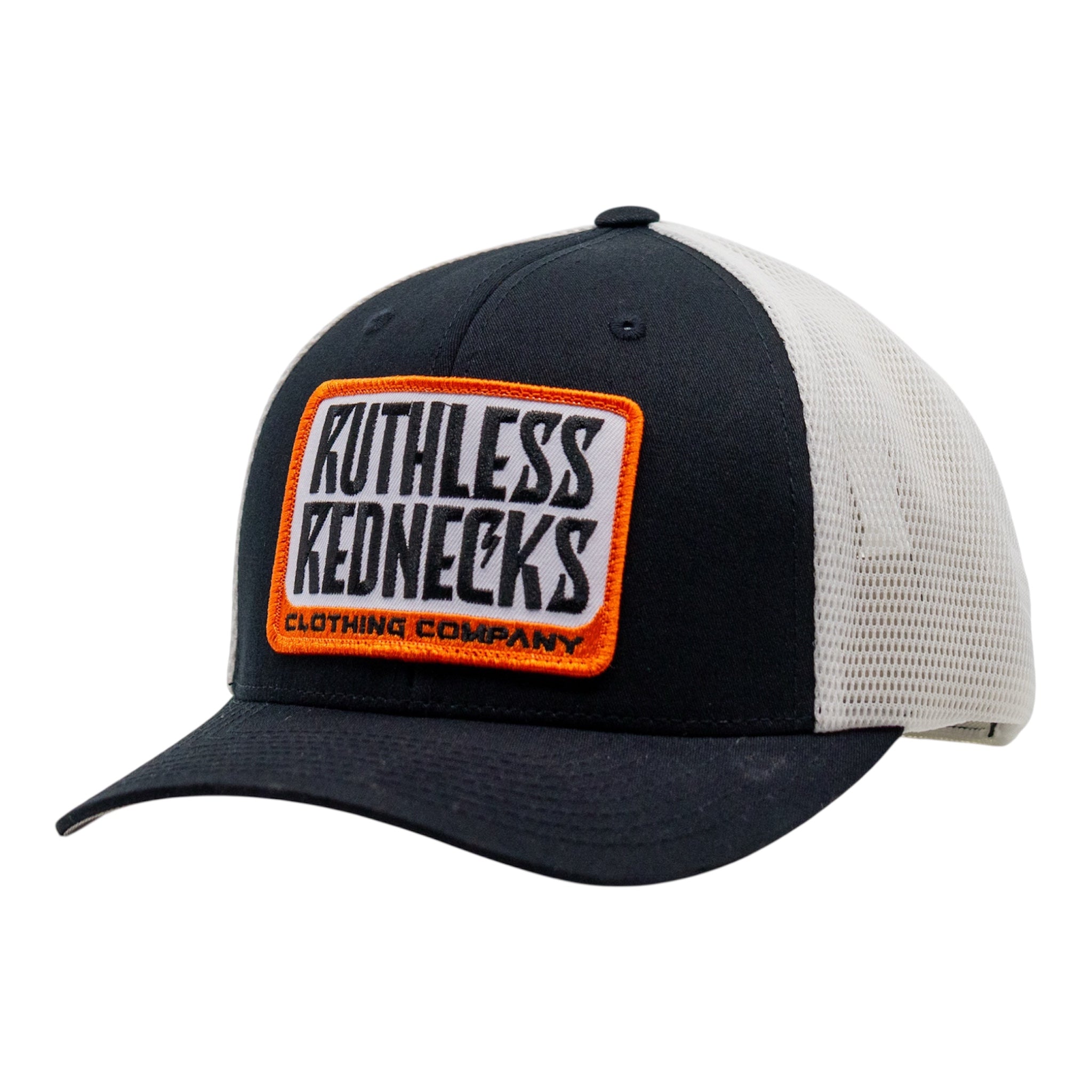 Fabricator Curved Brim Black Hat