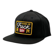 Black Label Flatbrim Black Hat