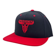 Raw Talent Flatbrim Red Black Hat