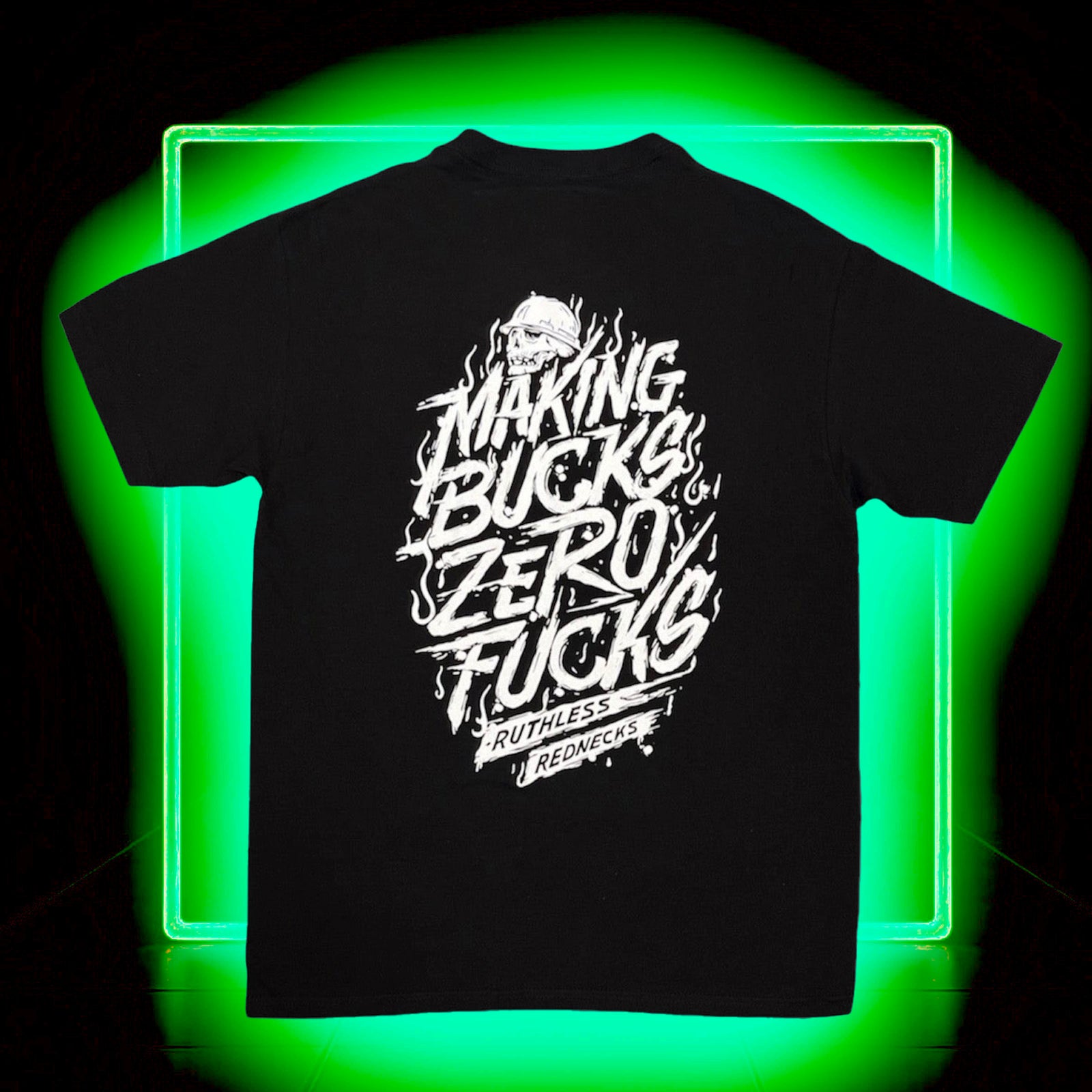 MBZF Torched Short Sleeve Shirt Black