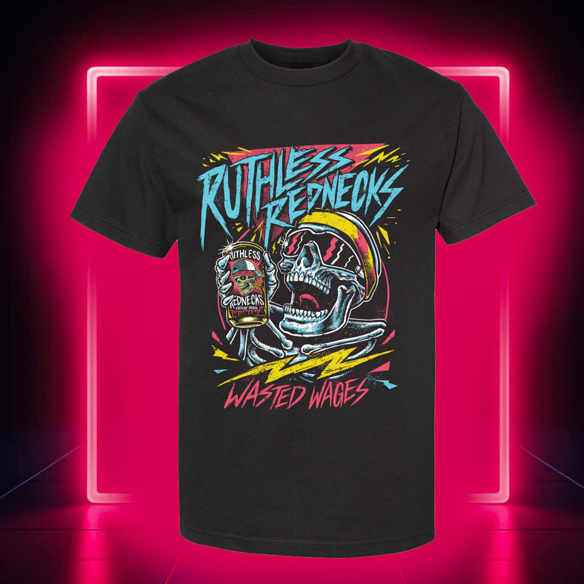 WW Totally Wasted Short Sleeve Shirt Black
