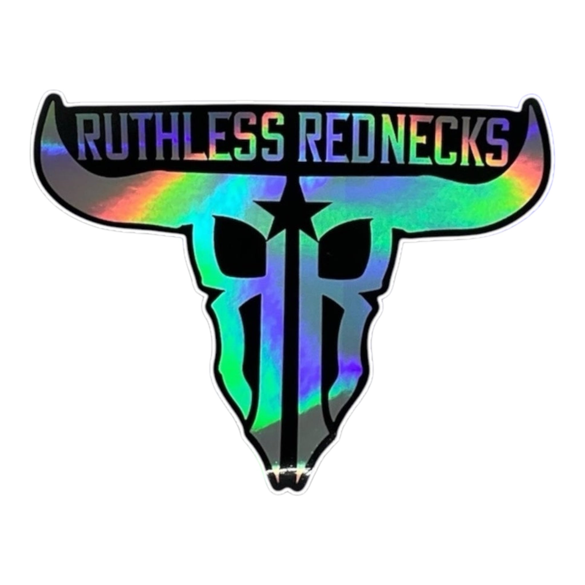 Raw Talent Holographic Sticker XL