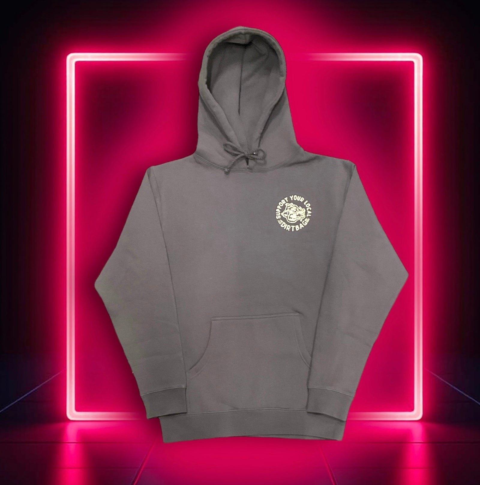 Scoundrel - Heavyweight 10oz Hoodie Charcoal