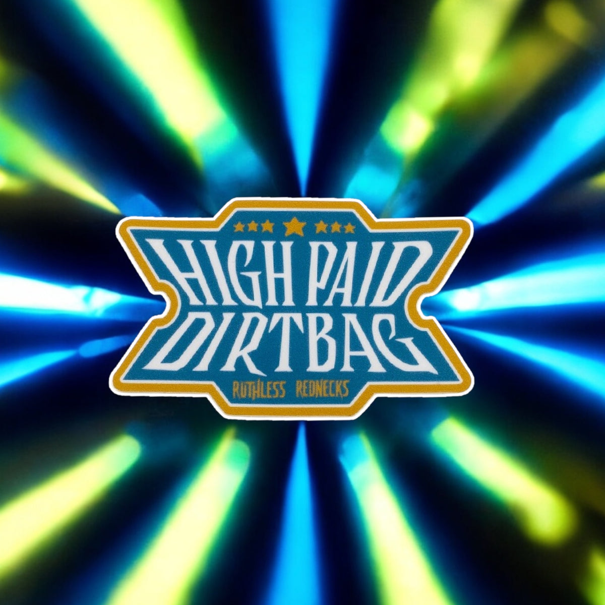 Dirtbag Razor Sticker