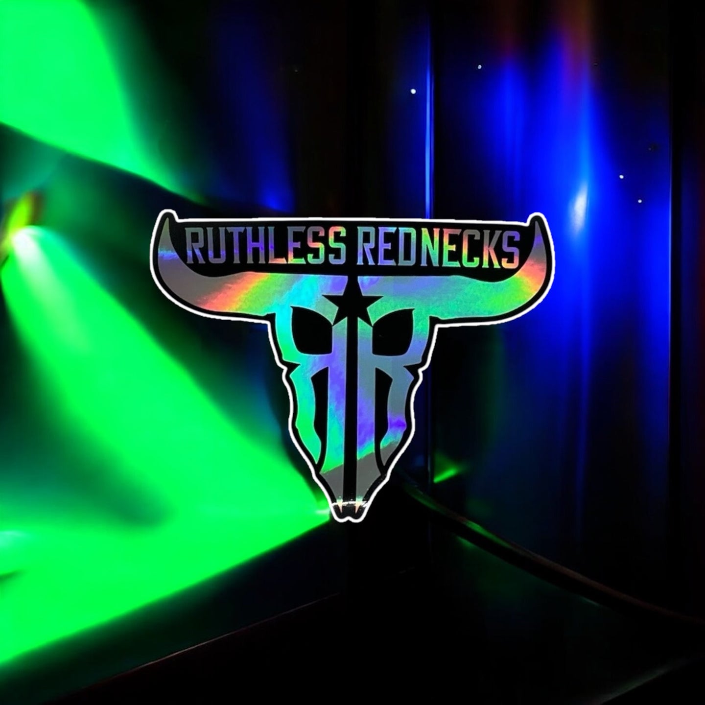 Raw Talent Holographic Sticker XL