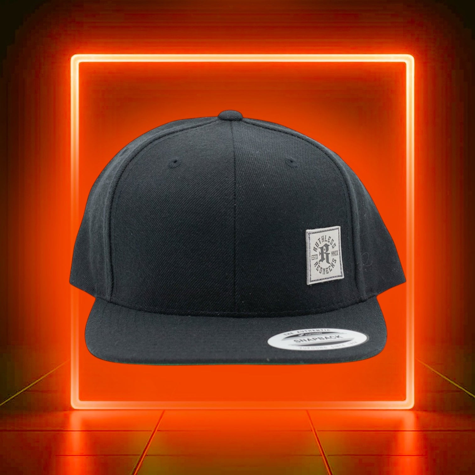 Icon Patch Flatbrim Black Hat