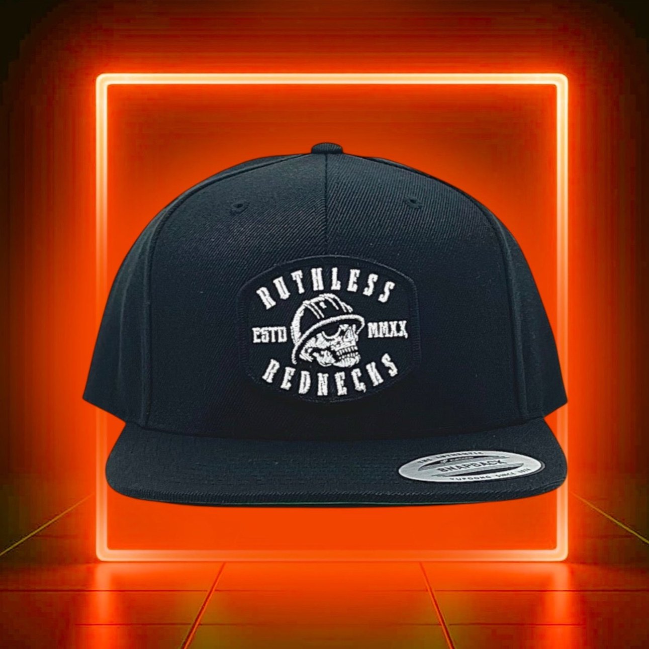 Hired Gun Flatbrim Black Hat