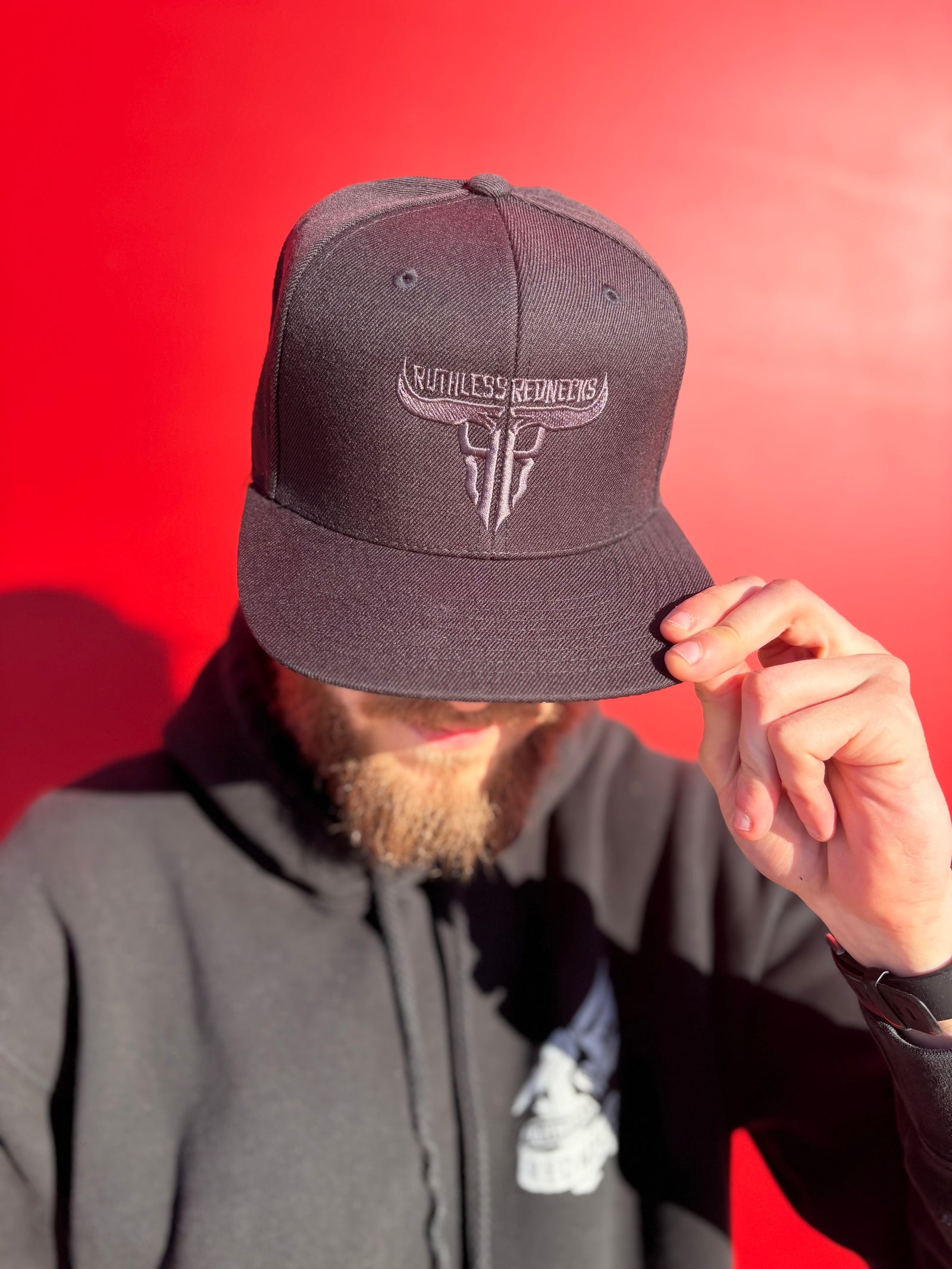 Raw Talent Flatbrim Black Hat