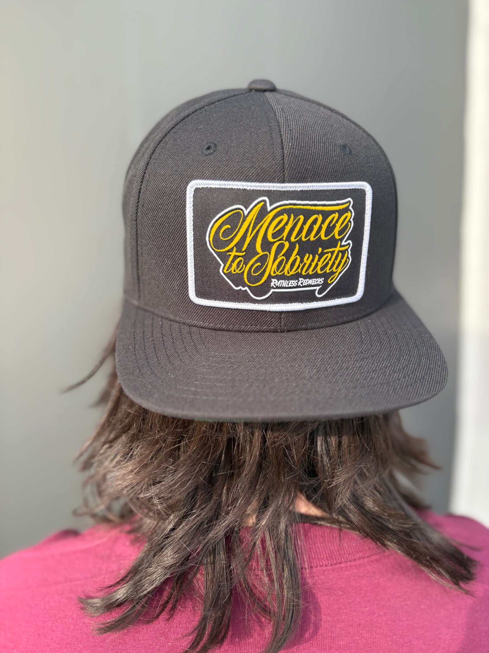 Liability Flatbrim Black Patch Hat