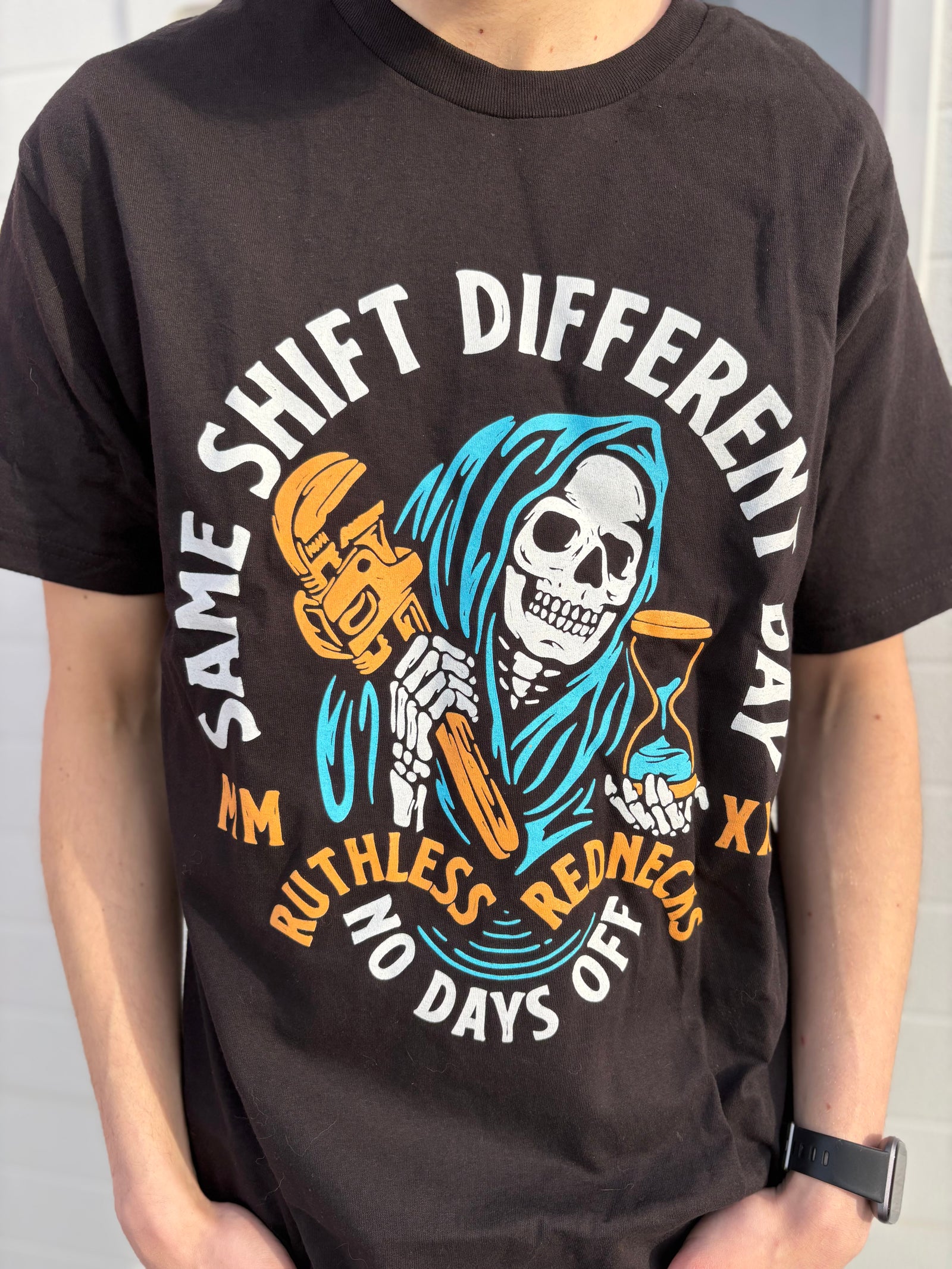 Nine-Die Short Sleeve Shirt Black