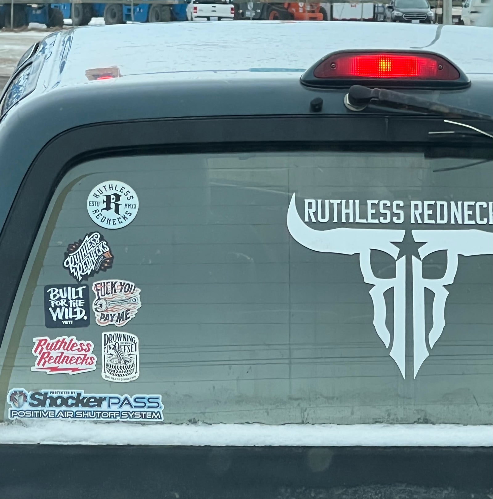 Raw Talent Car Decal