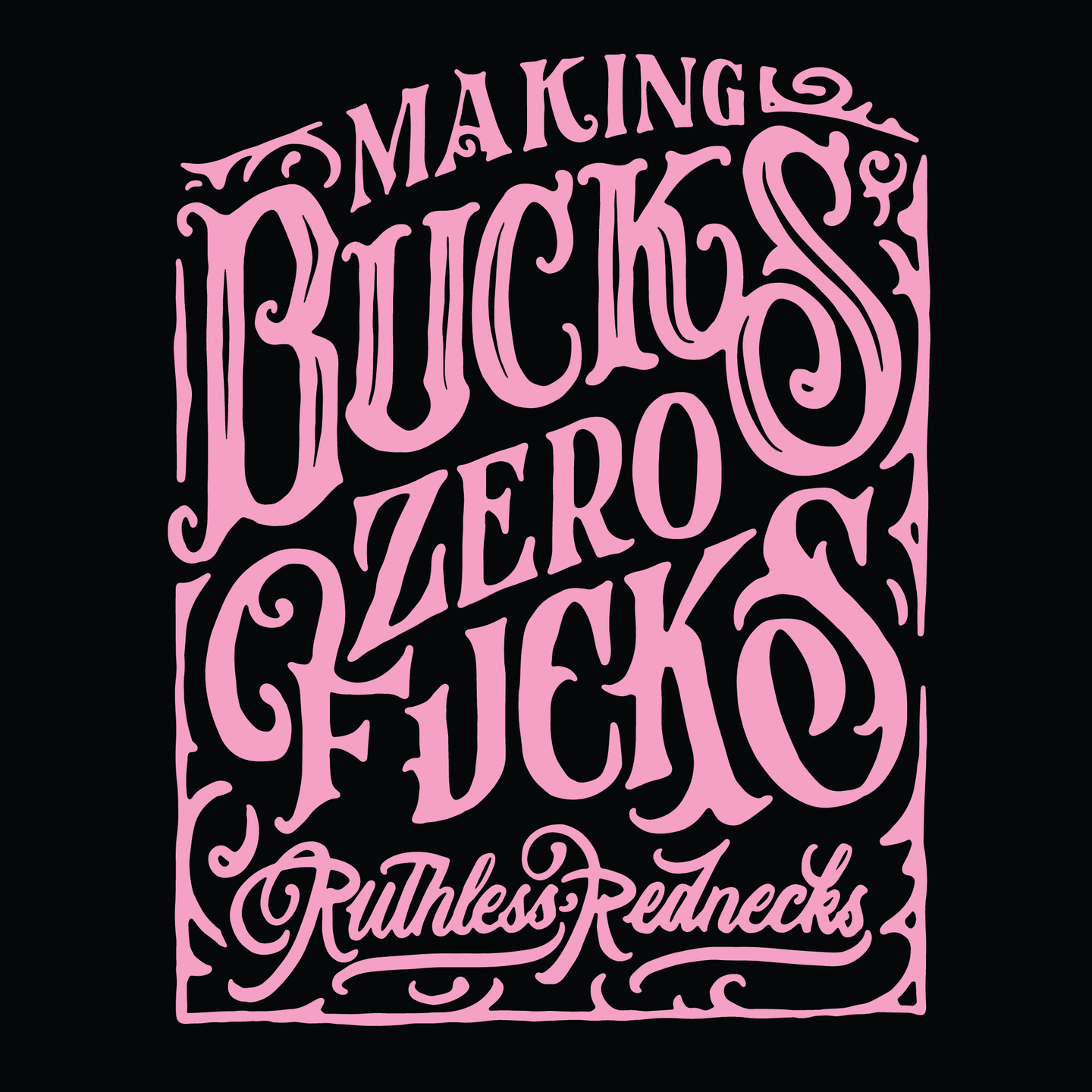 Whiskey - Supercharged 12oz Hoodie Black-Pink
