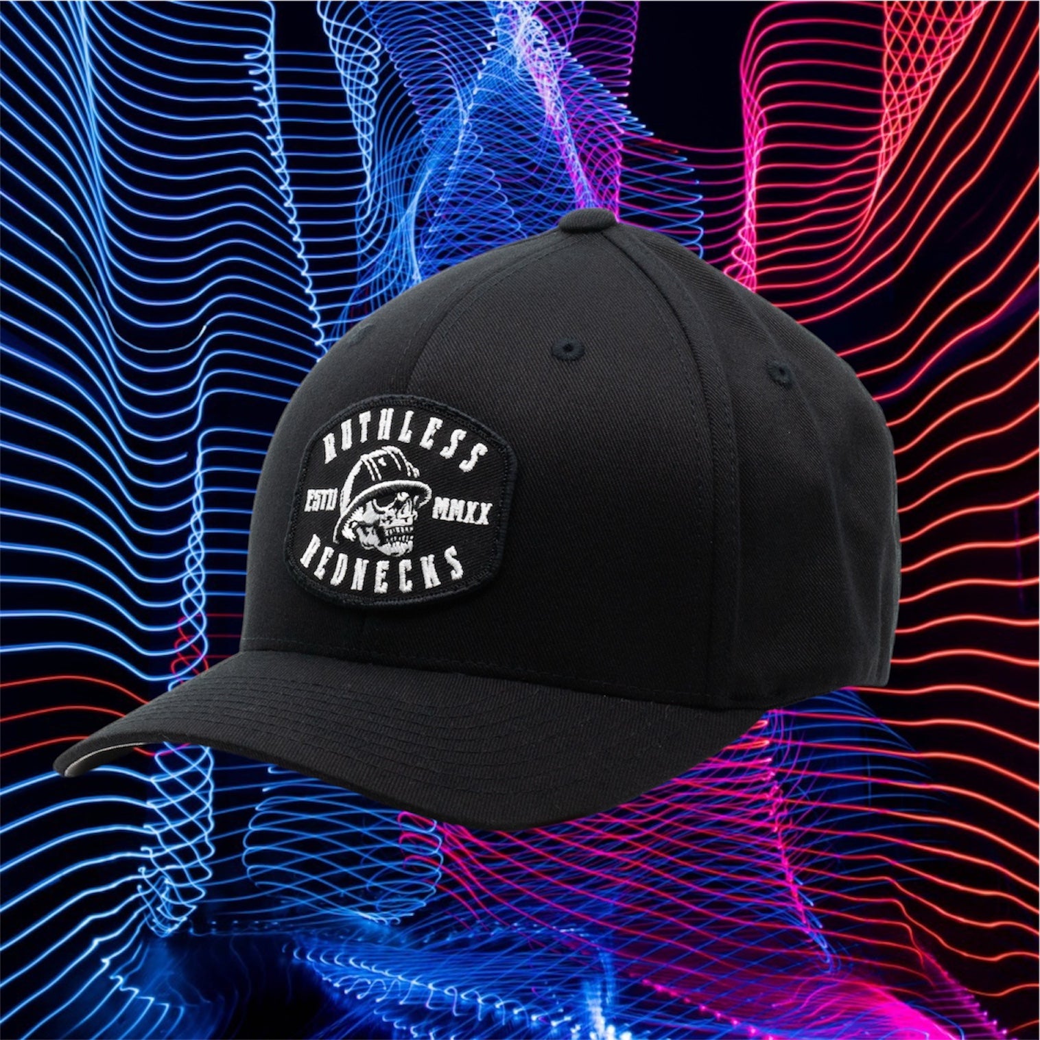 Hired Gun Flexfit Black Hat