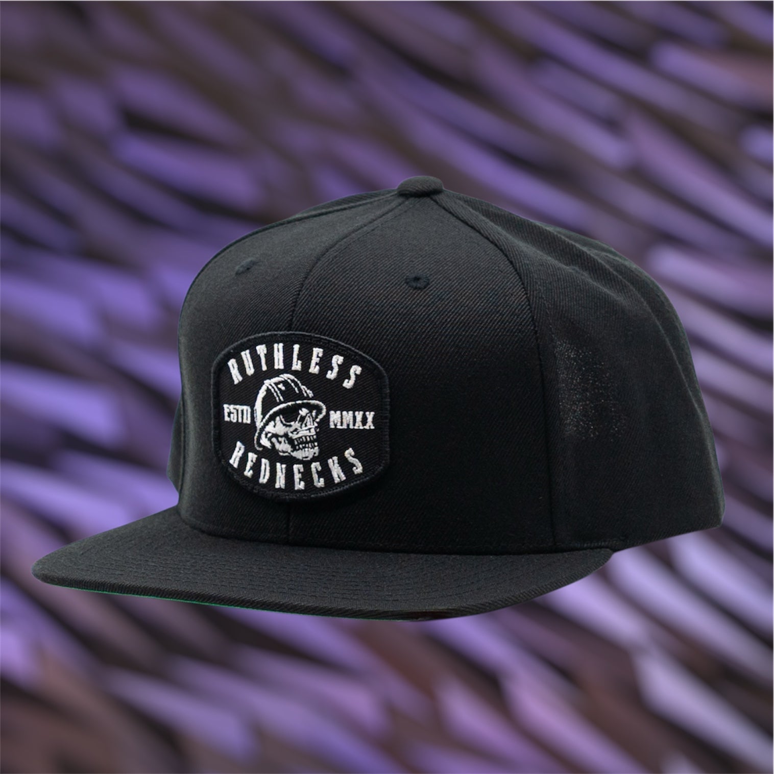 Hired Gun Flatbrim Black Hat