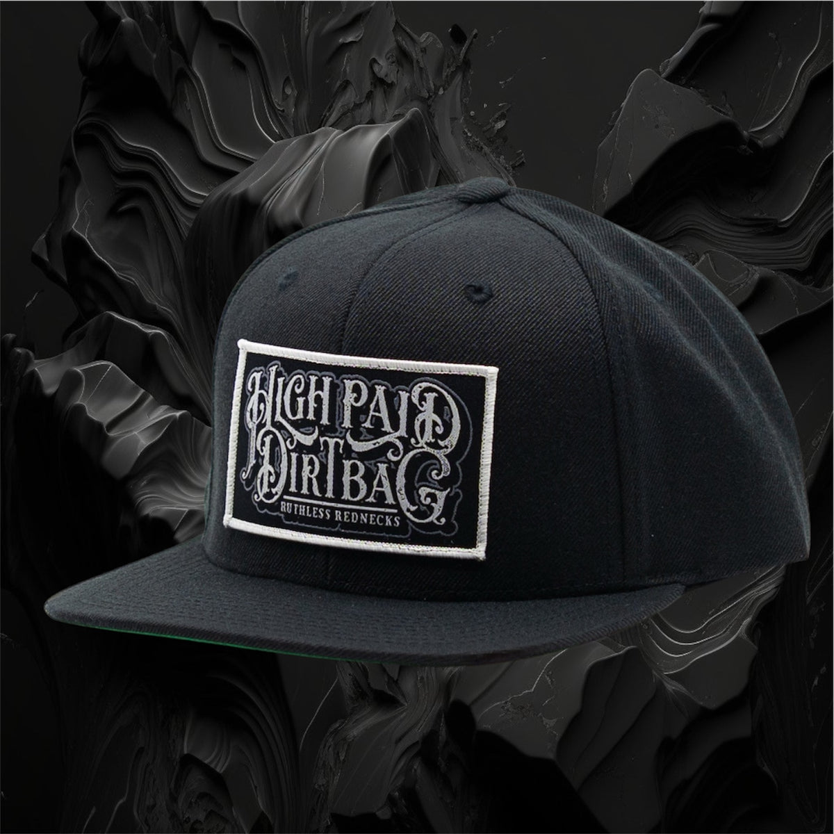 Gunsmoke Flatbrim Black Hat