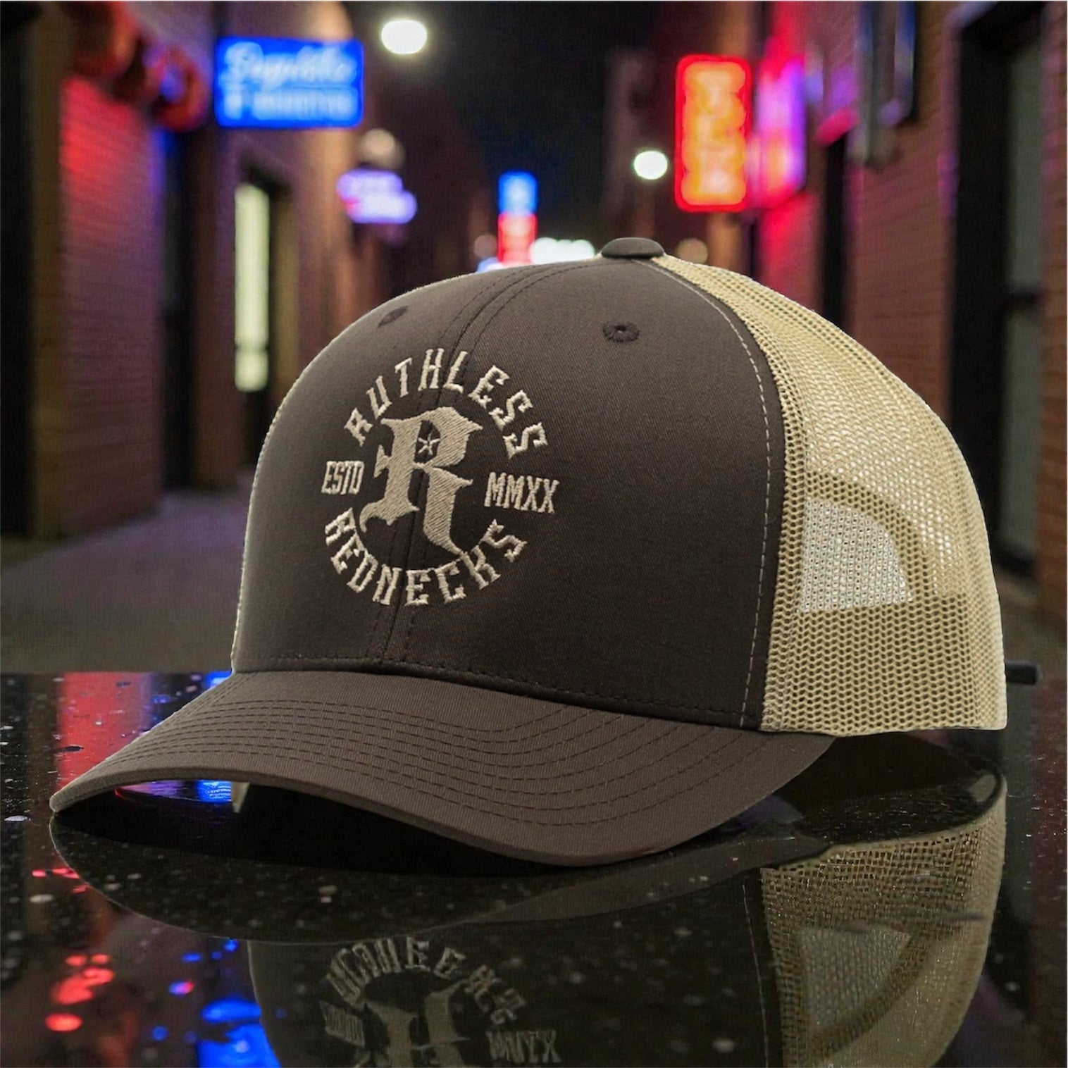 帽子 RUTHLESS B-hole casquette Ruthless Records Embroidered Vintage 90's Adult One Size Flat Bill