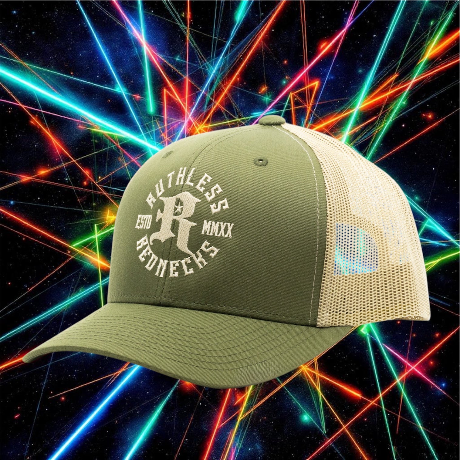 Icon Curved Brim Moss-Khaki Hat