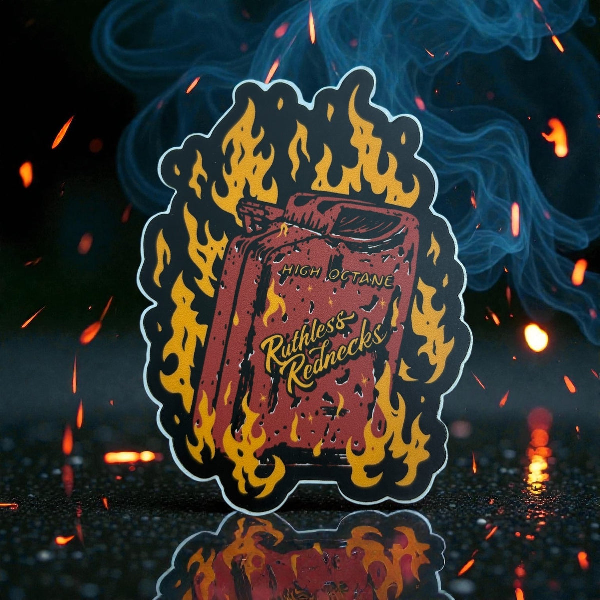 High Octane Sticker