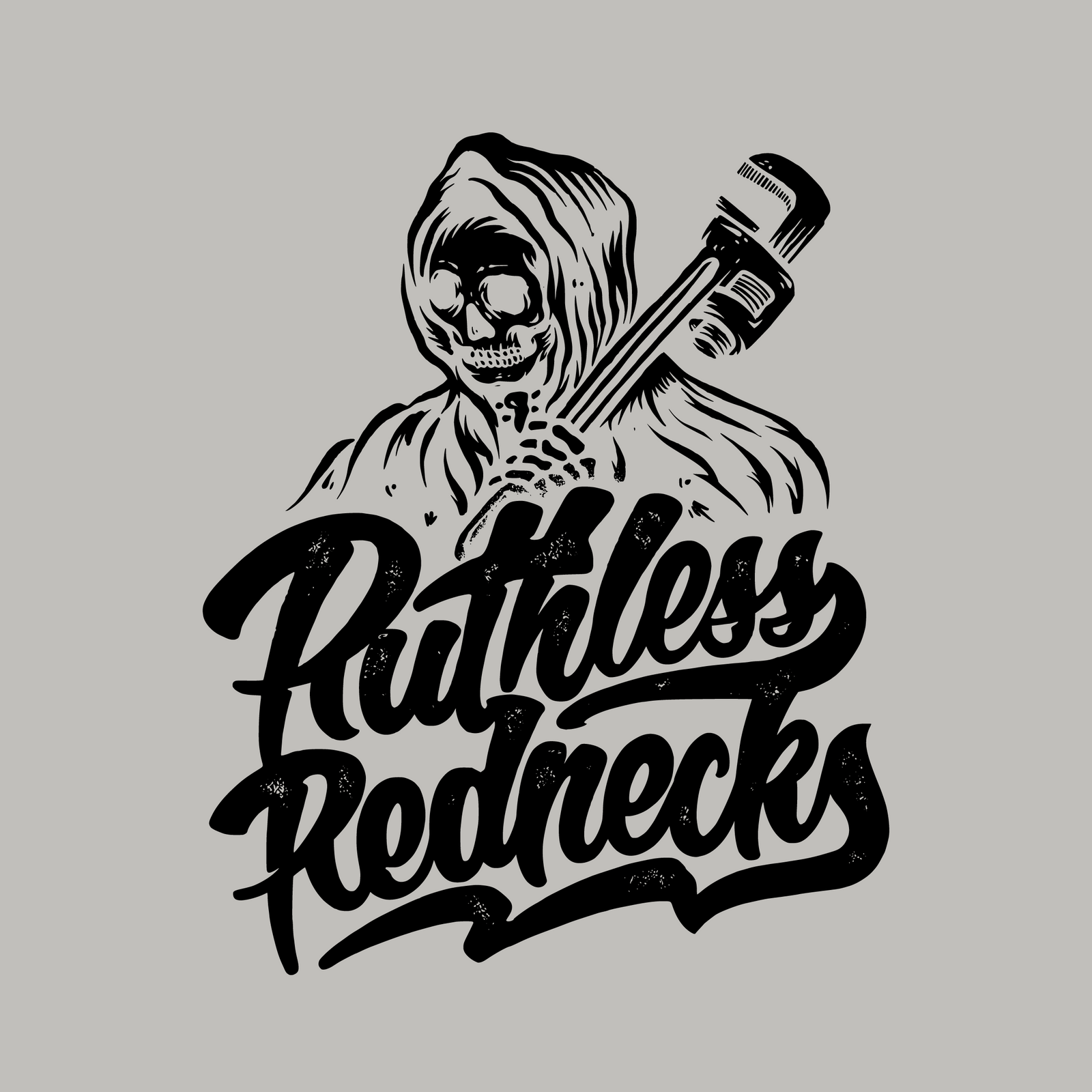 Wrenchin' Short Sleeve Shirt Heather Grey