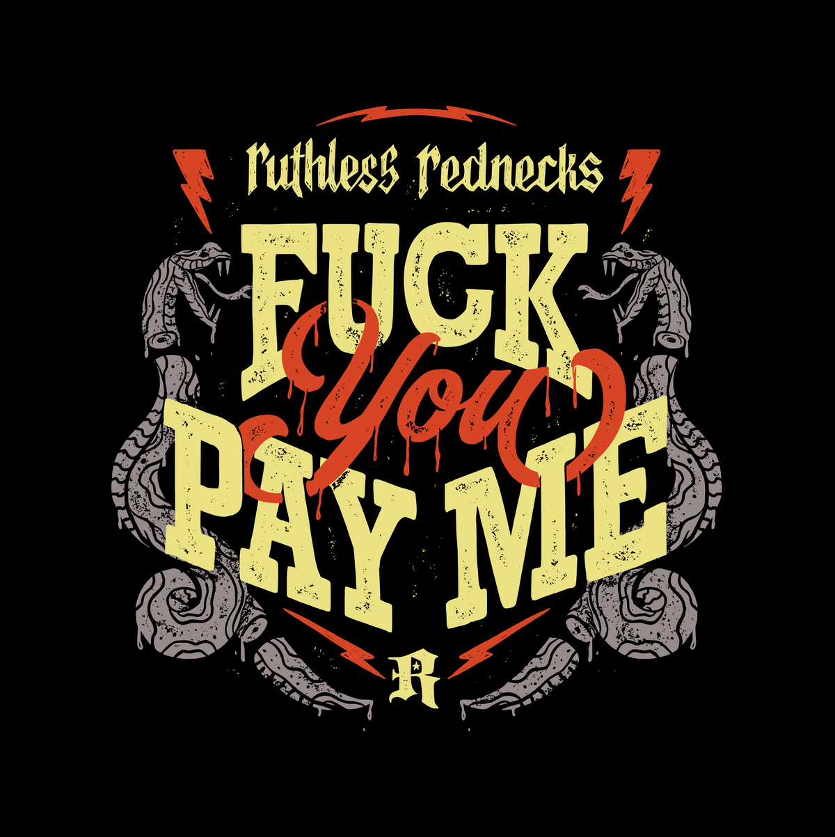 Pay Your Dues - Supercharged 12oz Hoodie Black