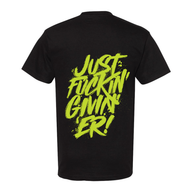 Givin' 'Er Short Sleeve Shirt Black