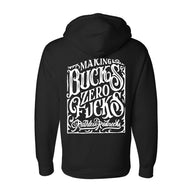 Whiskey - Supercharged 12oz Hoodie Black